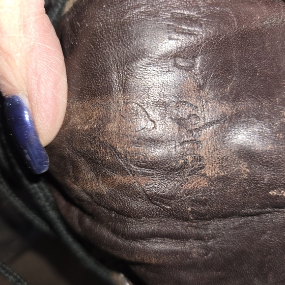 Danner Brown Leather Boots Grunge Ready Leather Old School 10.5 Mens Work Boot - Picture 11 of 11